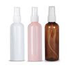 Botella de Spray de 100ml Niebla Fina Pequeña Portátil Loción Reenvasada Botella de Spray Pequeña Plástico Botella Marrón Amarilla