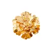 Broche de Flor Multicapa de Nuevo Diseño de Nicho Estilo Coreano para Mujer Elegante Elegante Diario Versátil Sentido de Alta Gama