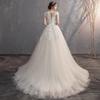 Vestido de Noiva Principal com Cauda Longa, Textura de Alto Padrão, Novo Estilo 2026, Noiva, Estilo Princesa, Simples e Elegante, Casamento de Deusa