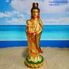 Mazu Bodhisattva Senhor da Terra Bacia do Tesouro Mar da China Meridional Guanyin Água Pingando Guanyin Enviando Crianças Guanyin Artesanato de Resina