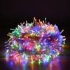 Luces de Hada Estrelladas Impermeables para Exteriores, Luces LED de Colores Enchufables, para Jardines, Calles y Envolver Árboles