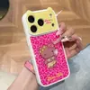 Adecuado para Apple 18Promax Estampado de Lunares Leopardo Patrón de Gato Orejas de Gato Kitty Kt Funda Blanda y Dura para Teléfono Móvil iPhone Personalización
