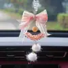 Aromatizador de Ar para Carro 2026 Novo Modelo Pingente de Carro Personalizado de Cristal Estilo Deusa Acessórios de Decoração Interior de Carro Atacado para Mulheres