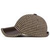 Otoño e invierno nuevo gorra de béisbol de lana pata de gallo talla M estilo coreano juvenil todo partido estilo pequeño fragante gorra de pico de pato