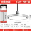 Nuevo Modelo Luz Industrial y Minera Ovni, Iluminación de Fábrica y Almacén, Iluminación de Techo para Lugares, Cancha de Bádminton, Bombilla Circular Industrial y Minera para Supermercado