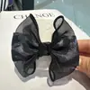 Pinza de Pato con Lazo de Cinta Floral Estilo Pastoral para Mujer, Realza el Volumen del Cabello, Dulce Pinza para Media Recogida, Elegante Accesorio para el Cabello