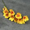 10 cabeças Huilan flor artificial atacado única multi-cabeça sentir Magnólia Casa decoração de casamento adereços de filmagem flor artificial