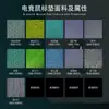 Mouse Pad para Jogos Cerato Mistura Especial Borracha Ultra Macia Poliuretano Poron Algodão Padrão Star Flash Tapete para Jogos Antiderrapante
