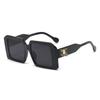 Nuevas gafas de sol de gran montura de celebridades de Internet para mujer, modernas y resistentes a los rayos UV, estilo coreano, con caja personalizada de moda, gafas de sol Arc de Triomphe 2215