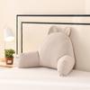 Almohada de noche, cojín protector de cintura para cama, almohada grande para respaldo, almohada protectora de cintura, almohada para sofá, almohada para dormir para mujer, almohada para la cintura