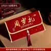 Sobres rojos de tela con lentejuelas para Año Nuevo, el primer cumpleaños de un bebé y celebraciones de cumpleaños