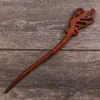 Área Turística Souvenir Antiguo Hecho a Mano Sándalo Rojo Pasador Estilo Chino Madera Broche de Madera para el Cabello para Mujeres