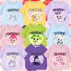 Maravillosa y Linda Camiseta de Manga Corta de Dibujos Animados para Niños y Niñas en Verano, Estilo Japonés 100% Algodón Puro Camiseta de Media Manga de Verano para Niños y Niñas