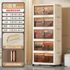 Armario de Almacenamiento Plegable Multifuncional de Múltiples Capas Engrosado para Hogar, Sala de Estar, Dormitorio, Renta, Ropa, Bocadillos, Libros, Juguetes