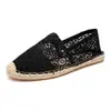 Nuevas Alpargatas Casuales de Moda Anti-Olor para Hombres y Mujeres, Zapatos Tejidos de Paja, Slip-On de Lona Transpirables Zapatos Perezosos