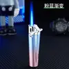 Encendedor Omai 7211 Transparente para Reposabrazos con Elegante Diseño Degradado, Mini Encendedor Compacto Creativo de Llama Directa a Prueba de Viento para Ventas Transfronterizas