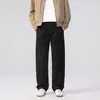 Pantalones Casuales Rectos Sueltos Nuevos para Hombre 2026, Pantalones de Pierna Ancha con Caída para Verano, Pantalones Versátiles de Estilo Japonés Relajado de Largo Completo