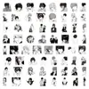 60 Adesivos de Graffiti de Desenho Animado Death Note Decoração Transfronteiriça Capa de Celular Mala Caderno Adesivos Atacado