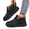 Zapatos de Invierno Transfronterizos para Mujer de Tallas Grandes Estilo Nuevo Zapatos de Mujer Felpa Suela Gruesa Botas de Nieve Cálidos, Resistentes al Desgaste, Cómodos y Versátiles Zapatos de Algodón