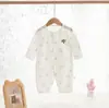 Roupas de Bebê, Macacões de Bebê, Roupas Finas de Verão com Ventilação, Algodão Puro, Roupas de Engatinhar Classe A, Pijamas de Manga Longa, Roupas de Verão para Recém-Nascidos