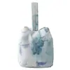 Bolsa de Tecido para Armazenamento de Xícaras de Chá, Acessórios para Cerimônia do Chá, Bolsa Portátil para Viagem ao Ar Livre para Conjunto de Chá, Bolsa para Evento de Chá, Tamanho Pequeno