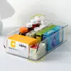 Caixa de Armazenamento de Medicamentos Doméstica Grande Capacidade Compartimento Transparente Caixa de Medicamentos Gaveta Caixa de Medicamentos Pode Ser Empilhada com Rack de Armazenamento para Classificação de Medicamentos