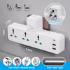 Tomada de parede sem fio conversora de bitola dos EUA, luz de noturna, plug-in de bitola europeia, plug-in de bitola britânica, painel de remendo da Arábia Saudita, fabricantes, atacado