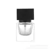 Atacado do fabricante 15ml frascos transparentes de vidro para dispensar perfume, frascos de perfume vazios de pequena capacidade, frascos para dispensar amostras cosméticas