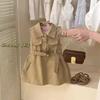 Falda Floral para Niña con Fondo 2025 Verano Nuevo Vestido Patchwork para Niños Falda Dulce de Princesa a la Moda para Bebé