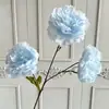 Arranjo de Flores Artificiais Azuis de Luxo para Casamento Arranjo Floral DIY Arranjo de Flores para Janela de Shopping Center ao Ar Livre Paisagismo com Flores Artificiais