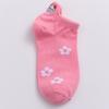 Calcetines de talón de dibujos animados de verano calcetines de barco mujer calcetines de marea de algodón japonés calcetines de puesto de bordado para hombres y mujeres al por mayor