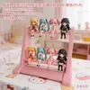 Decoração de Casa de Bonecas com Laço 3D Modelo de Armário Suporte de Exibição Multicamadas Brinquedo Bule Camada de Exibição de Perfume Prateleira de Exibição em Camadas