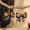 Brincos de Borboleta Halloween Estilo Gótico Escuro para Mulheres, Brincos de Fantasma e Fantasma Atmosfera Festiva Engraçada Atacado