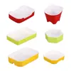 Plato de Melamina para Barbacoa, Plato para Servir Fondue, Plato para Fondue, Plato de Comida, Brochetas para Barbacoa, Plato para Fondue, Caja para Barbacoa
