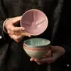 Taza Maestra de Cerámica Yuyao con Diseño Abierto, Taza de Té en Forma de Calabaza para Uso Personal, Taza Individual de Degustación, Juego de Té Kung Fu