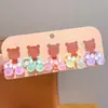 Ligas para el cabello con conchas y estrellas de mar estilo océano fresco para niñas, alta elasticidad, suaves con el cabello, lindas y versátiles, pequeñas ligas para bebés