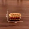 Micro paisaje creativo simulación comida de caqui juego de caqui Ruyi diy decorativo bolsa sorpresa accesorios mini adornos en miniatura