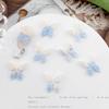 Accesorios para Uñas de Arte Yiwu Estilo Ins Accesorios para Uñas de Mariposa Mezclados Luminosos Combinan con Todo Decoración para Uñas de Mariposa Perforada de Verano