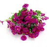 Eucalipto Artificial de la Mañana Gloria de la Mañana Gloria Ramo de Flores Artificiales de 7 Puntas Decoración para el Hogar y Exteriores Venta al por Mayor