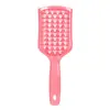 Wan Mei Shield Diamond Massagem Pente Oco Original Novo Penteado Seco e Molhado Dual Use Fofo Alto Cranial Top Pente Estilo Cabelo