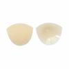Patch Semicircular Sólido para Seios Patch de Silicone Puro para Seios Europeu e Americano Leve e Fino V Profundo Adesivo Invisível Anti-Exposição Tamanho Grande Patch para Seios