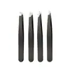 96 Pinzas para Cejas Pintadas en Spray, Herramientas para Depilar Barba y Recortar Cejas, Pinzas para Cejas Nuevas de Acero Inoxidable, Herramientas Auxiliares para Pestañas Postizas, Cuatro Piezas