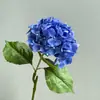 Flores Artificiales de Alta Gama con Tacto Realista y Efecto Hidratante, Hortensias en Color Café, Hortensias Vintage, Adecuadas para Decoración de Bodas en Hoteles y Casas de Huéspedes y Habitaciones Modelo