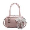 Bolso de Primavera 2025 Nuevo para Mujer Bolso Retro de Moda para Axila Bolso de Textura Nicho Bolso Casual Baguette Casual