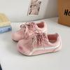Zapatos de Entrenamiento Alemanes Estilo Coreano a Juego de Colores Zapatillas Populares de Nicho para Mujer 2025 Nuevos Primavera y Verano Zapatos Blancos de Estudiante Fy-203