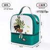 Bolsa de Mamá Gran Capacidad Bolsa para Mamá y Bebé Multifuncional Lonchera Bolsa Térmica Bolsa de Mamá Bolso de Mano de Dibujos Animados Bolsa de Almacenamiento de Leche de Doble Capa