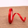 Cintas de seda roja grandes cintas de seda roja ferretería de té cinta para atar en casa cinta de satén rollo grande para coche nuevo embalaje de festival cinta de colores