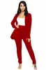 X30 Moda Elegante Europeia e Americana para Mulheres, Desejo OL, Conjunto de Duas Peças Profissional Casual, Calças de Manga Comprida, Blazer Pequeno