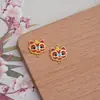 Acessórios para Joias DIY Liga Cor Duradoura Leão Despertando Pingente Desenho Animado Estiloso Pingente de Chave Material Corrente para Celular com Contas