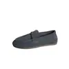 Sapatos Loafer Ka Mi Ya Estilo Coreano com Fivela para Mulheres, Sapatos Preguiçosos de Calçar Facilmente, Novo Modelo 2026, Mocassins Versáteis de Solado Macio